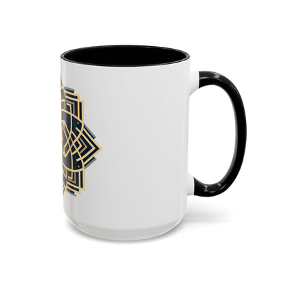 Royal Geometric Pattern | Accent Coffee Mug (11, 15oz)