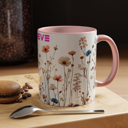 Believe | Wildflowers | Accent Coffee Mug (11, 15oz)