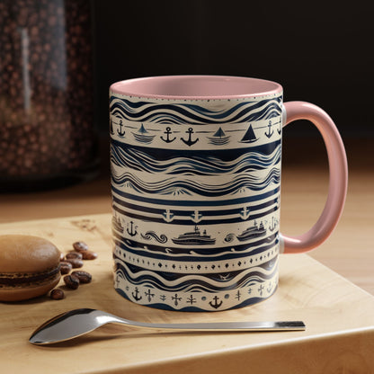 Maritime Design | Accent Coffee Mug (11oz)