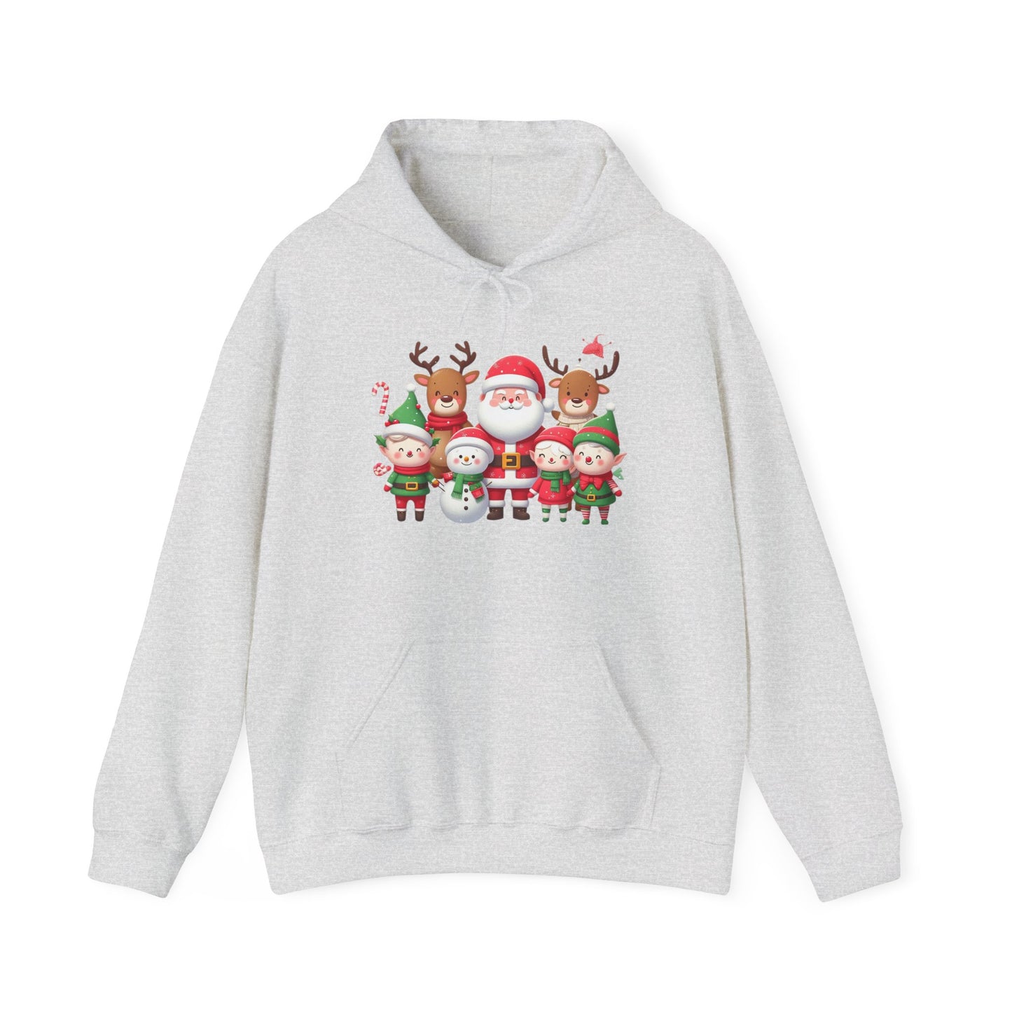 Santa and Family | Unisex Heavy Blend™ Hooded Sweatshirt