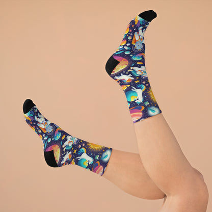 Planetary Exploration by Animals | Comfortable Socks