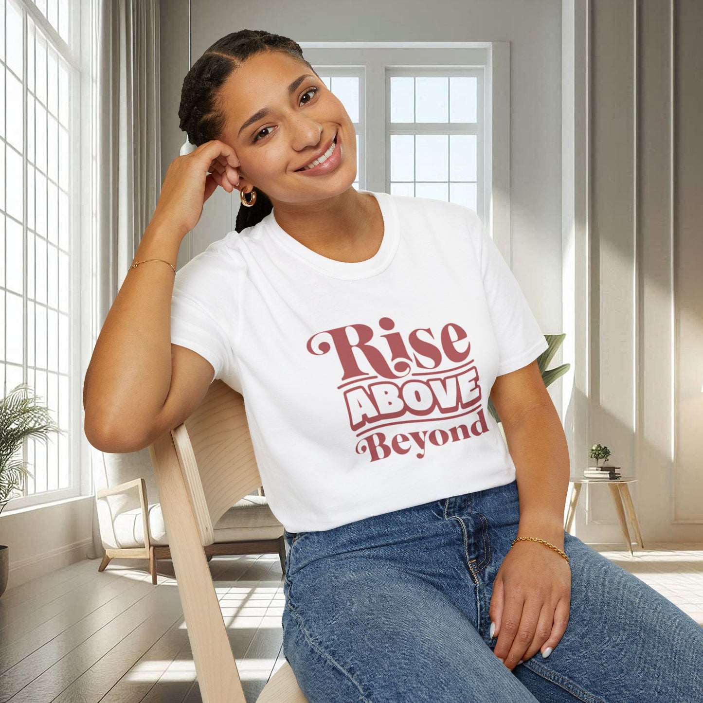 Rise Above Beyond | T-shirt doux unisexe