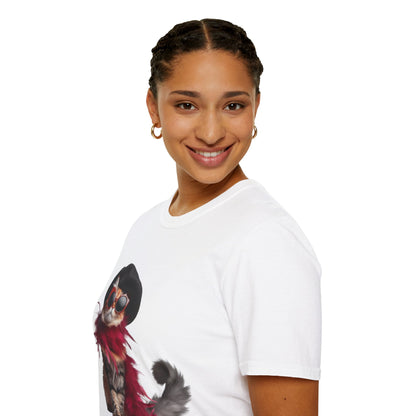 Fashionista Cat | Unisex Soft T-shirt