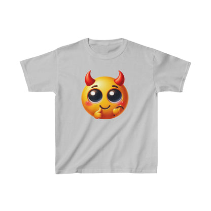 Horned Emoji | Kids Heavy Cotton™ Tee