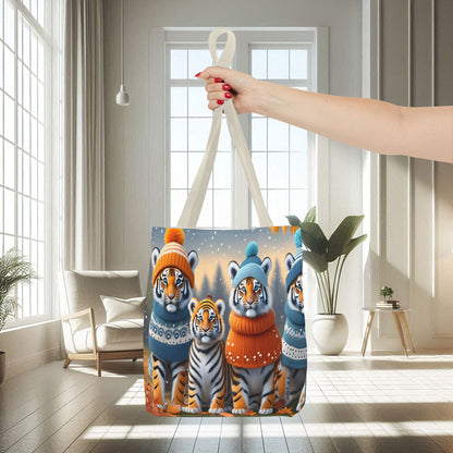 Tigers In Woolens | Tote Bag