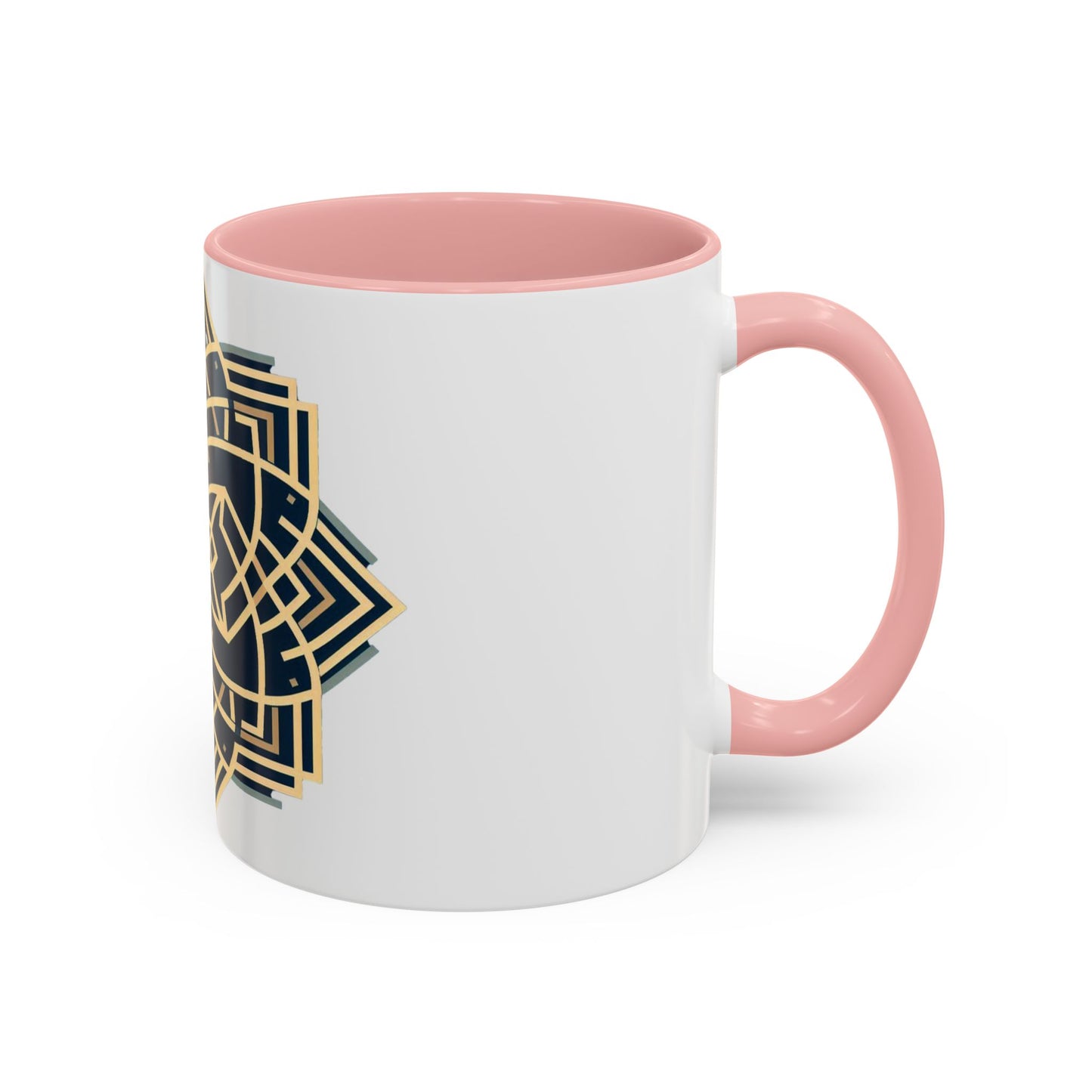 Royal Geometric Pattern | Accent Coffee Mug (11, 15oz)