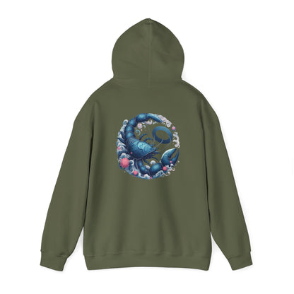 Scorpion | Zodiac Sign | Unisex Heavy Blend™ Hooded Sweatshirt