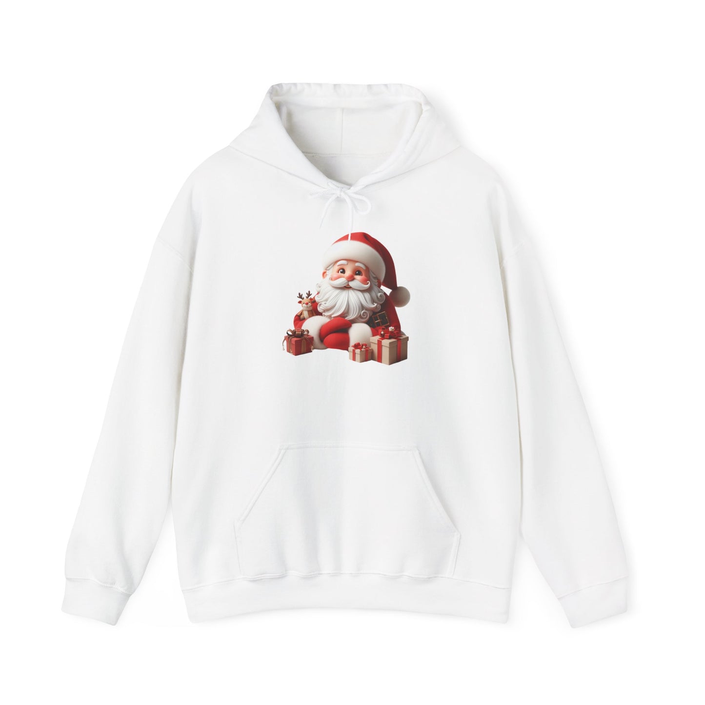 Santa with his Gifts | Unisex Heavy Blend™ Hooded Sweatshirt