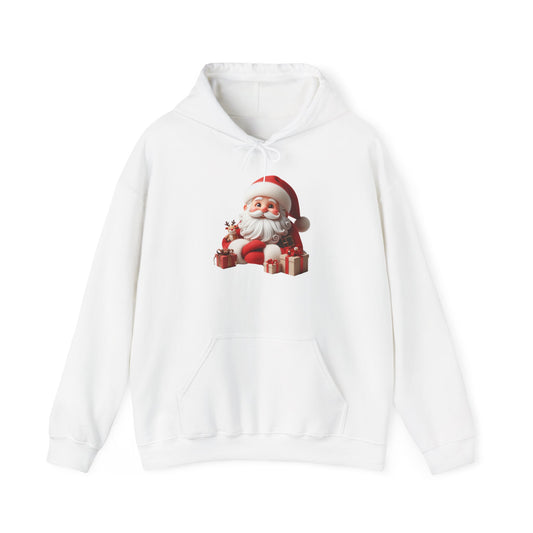 Santa with his Gifts | Unisex Heavy Blend™ Hooded Sweatshirt