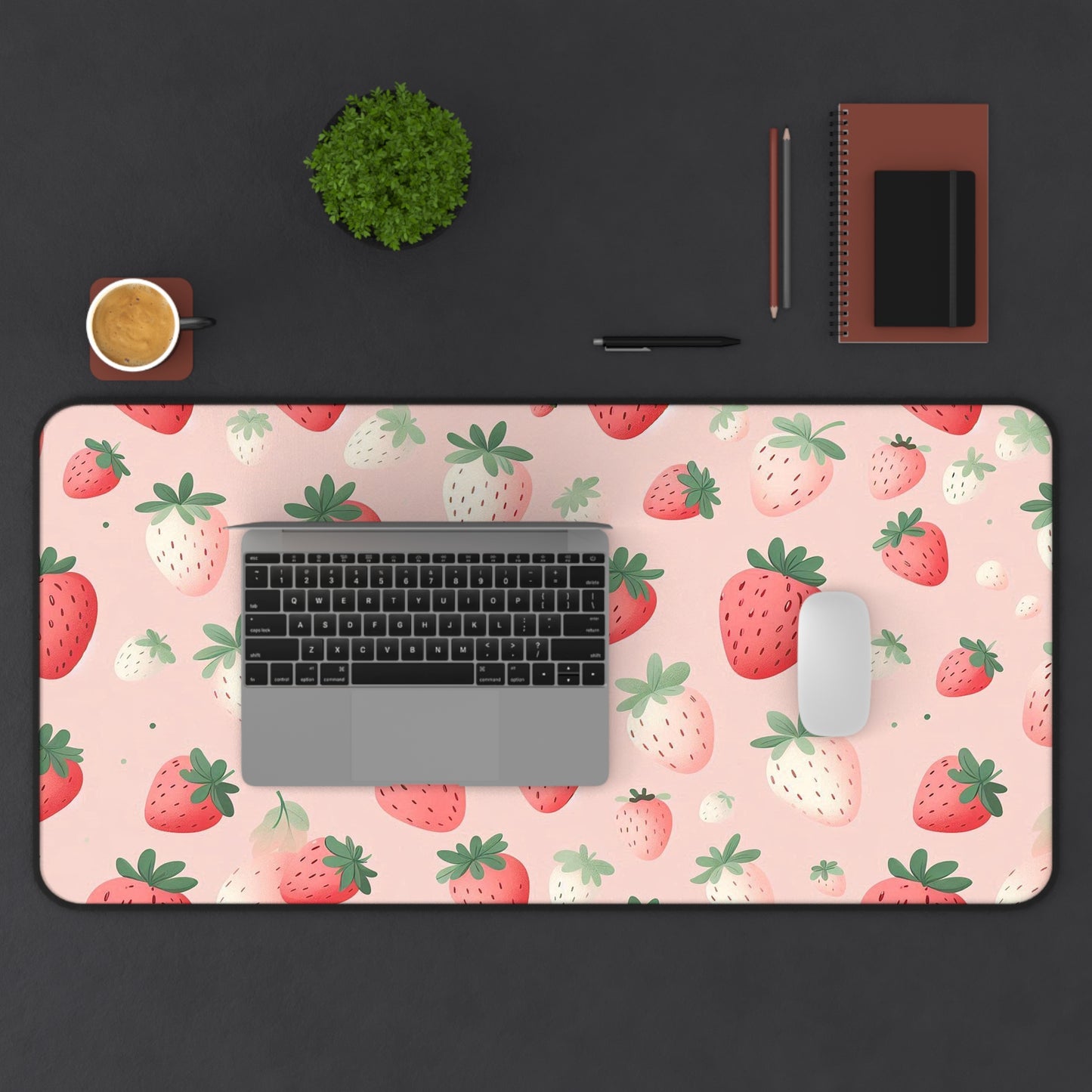 Strawberries | Desk Mat