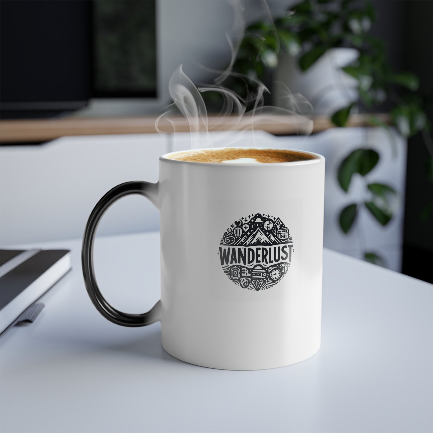 Wanderlust for the Travelling Soul | Color Morphing Mug, 11oz