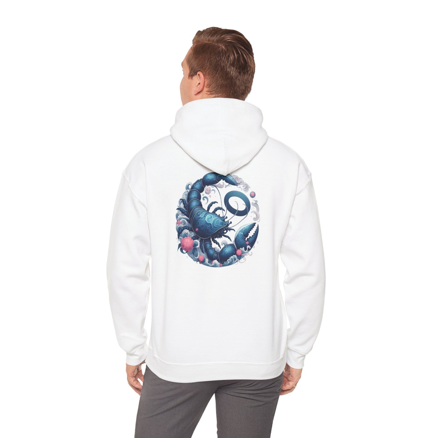 Scorpion | Zodiac Sign | Unisex Heavy Blend™ Hooded Sweatshirt