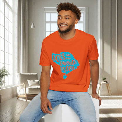 Les chiens sont mes personnes préférées | T-shirt doux unisexe