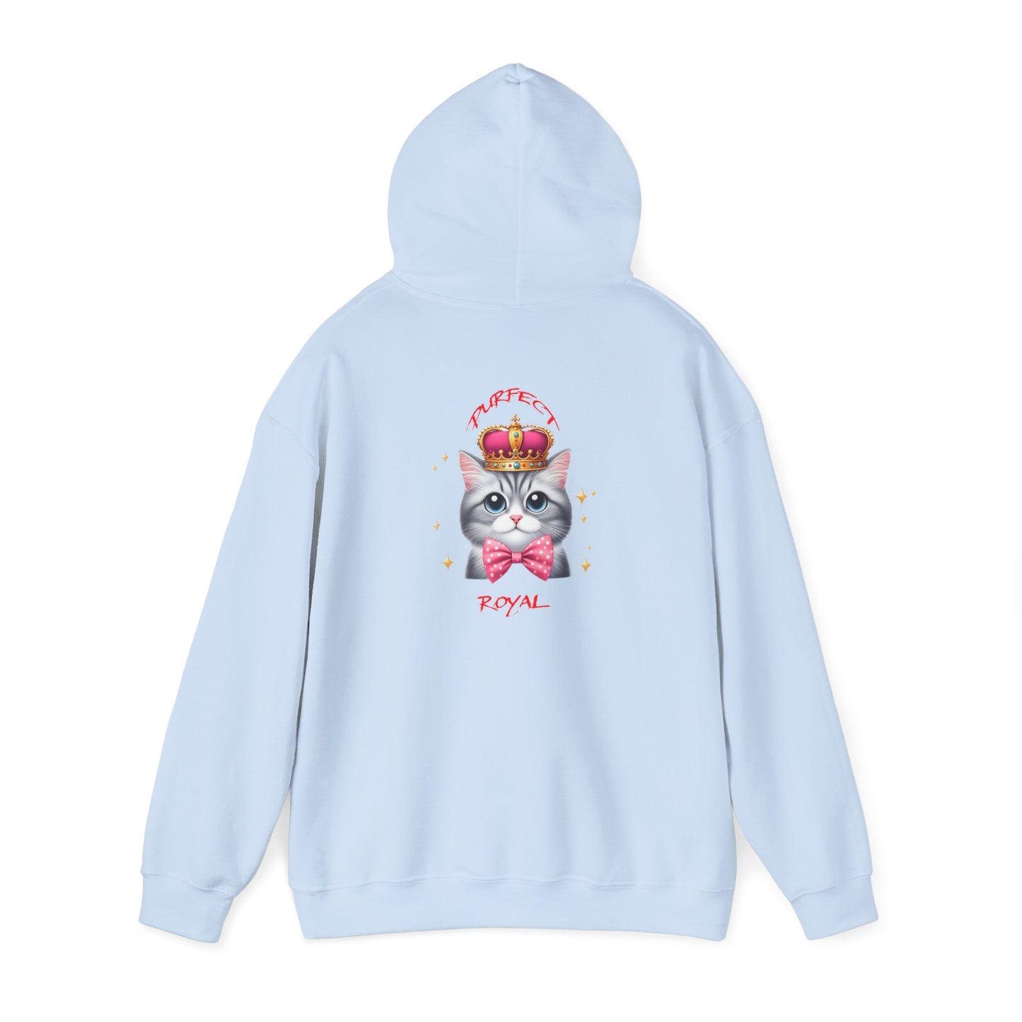 Sweat à capuche unisexe en mélange lourd Purfect Royal |