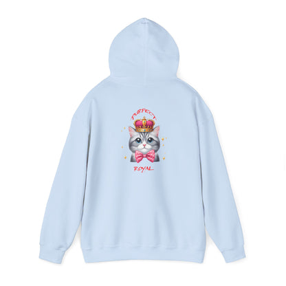 Sweat à capuche unisexe en mélange lourd Purfect Royal |