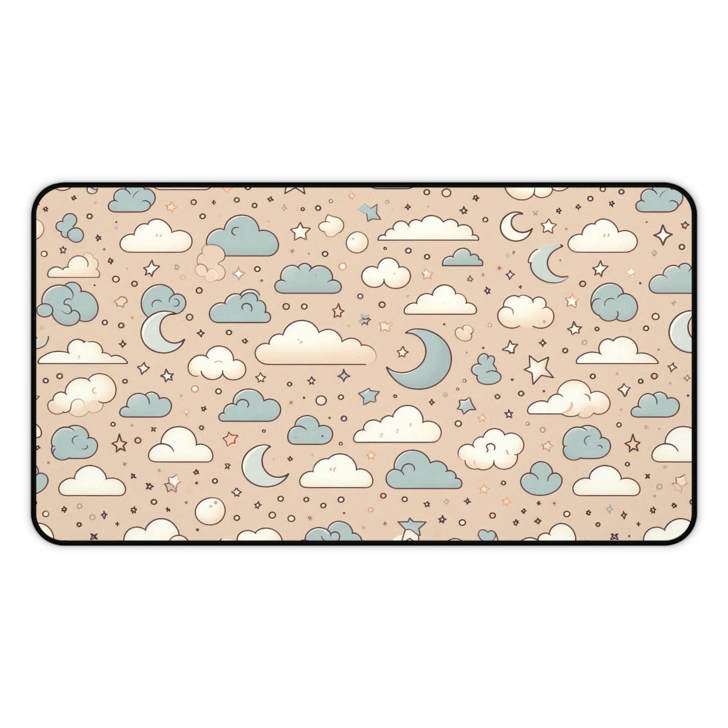 Moons and Clouds for Kids | Desk Mat