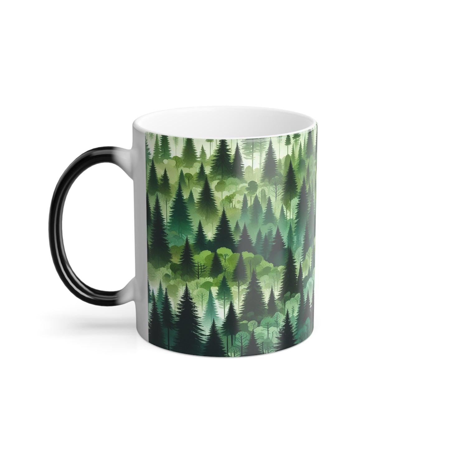 Forest Trees | Color Morphing Mug, 11oz