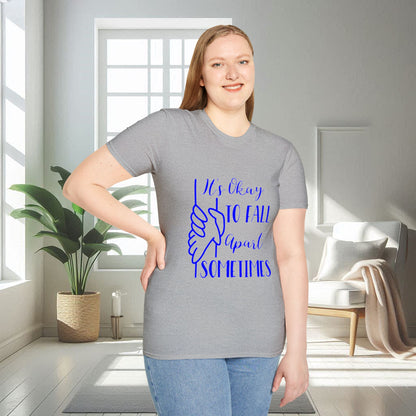 Il est normal de s'effondrer parfois | T-shirt doux unisexe