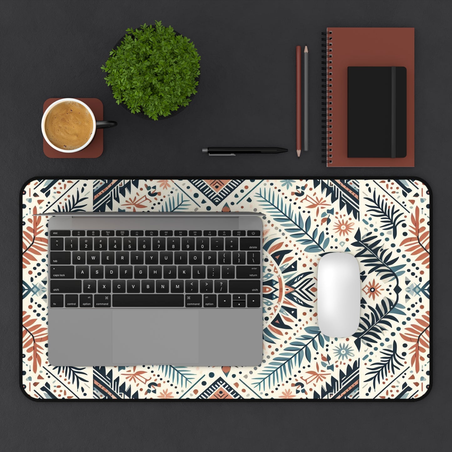 Boho Soothing Pattern | Desk Mat