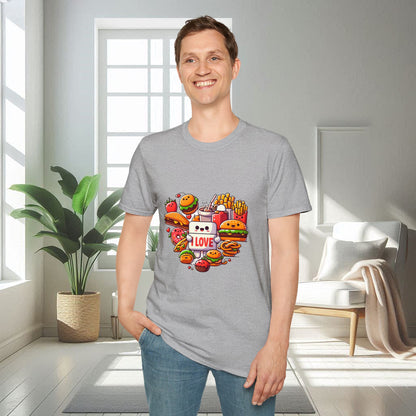 I Love Food | Unisex Soft T-shirt