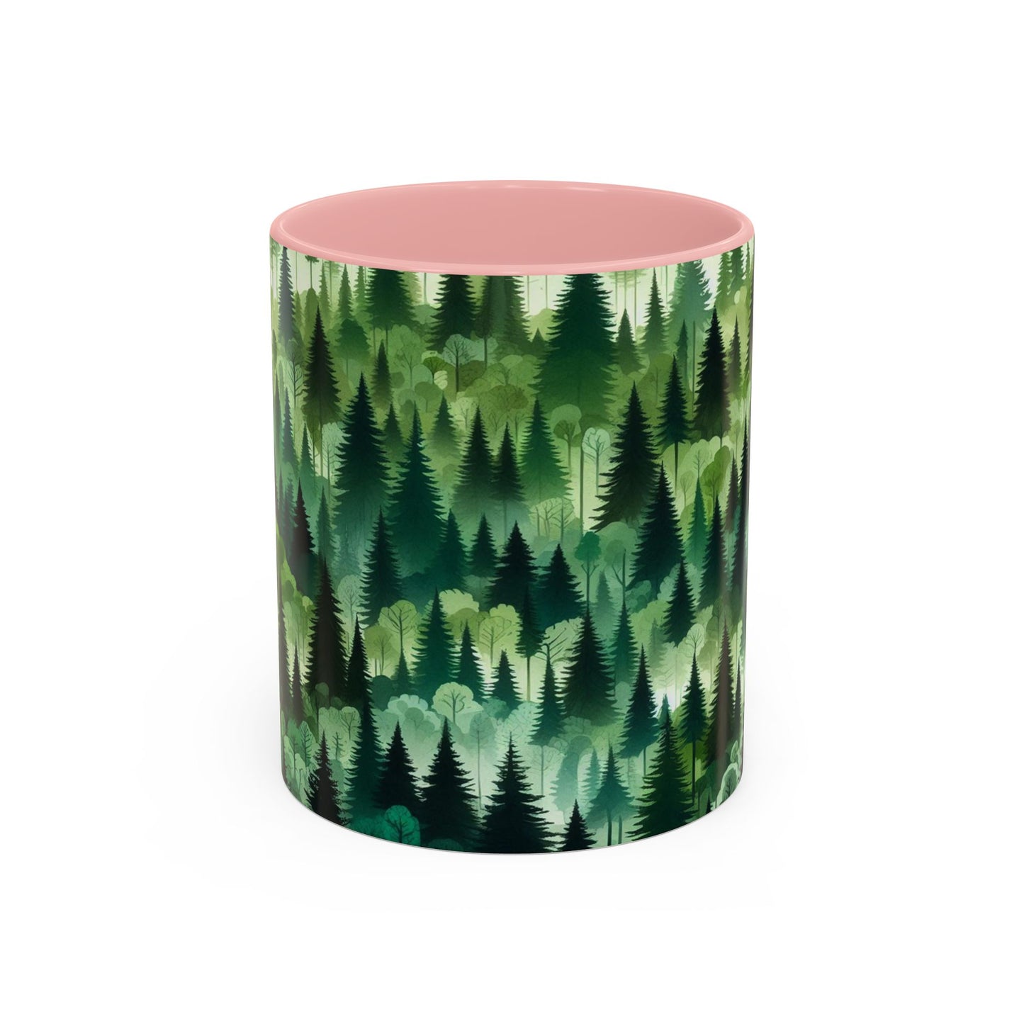 Forest Trees | Accent Coffee Mug (11oz)