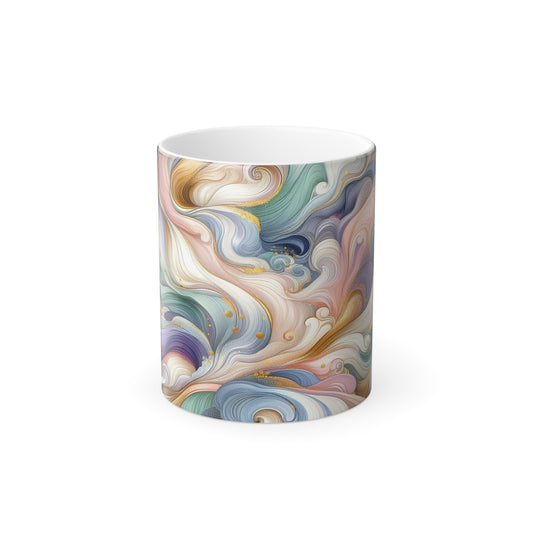 Colorful Swirls | Color Morphing Mug, 11oz