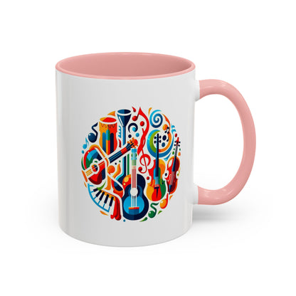 Musical Instruments | Accent Coffee Mug (11, 15oz)