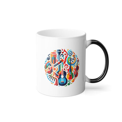 Musical Instruments | Color Morphing Mug, 11oz