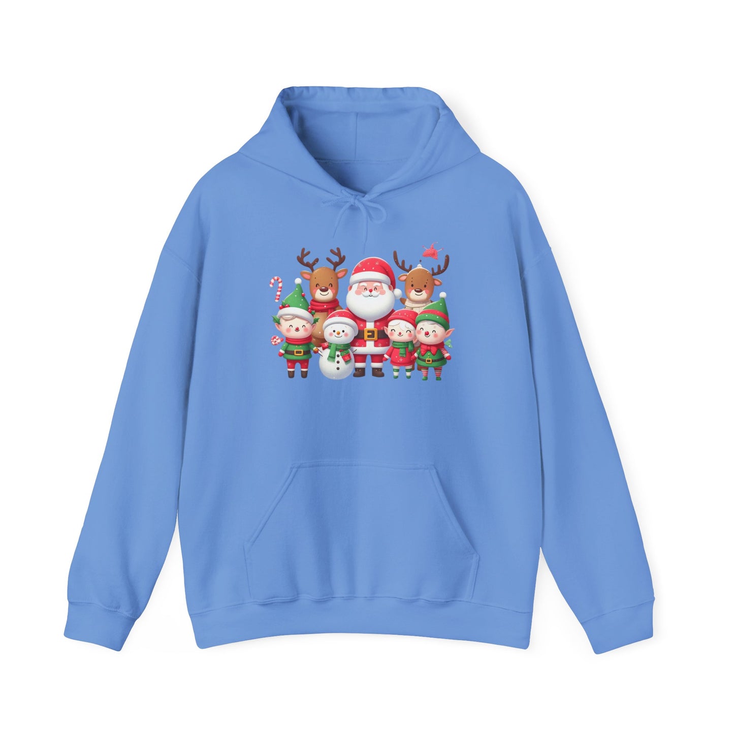 Santa and Family | Unisex Heavy Blend™ Hooded Sweatshirt