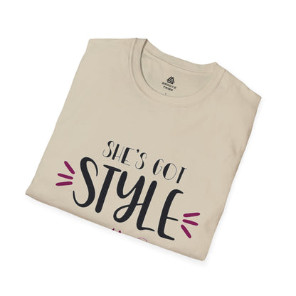 Elle a du style | T-shirt doux unisexe