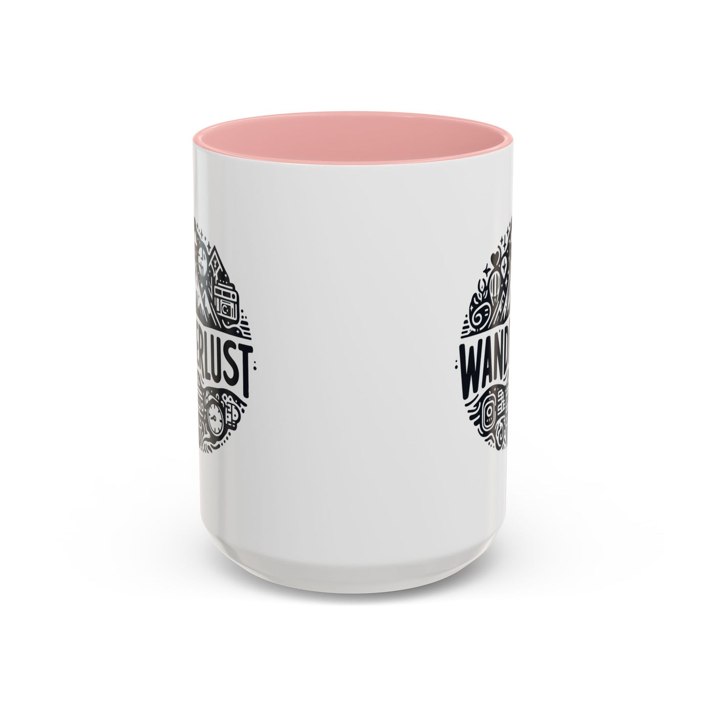 Wanderlust for the Travelling Soul | Accent Coffee Mug (11, 15oz)