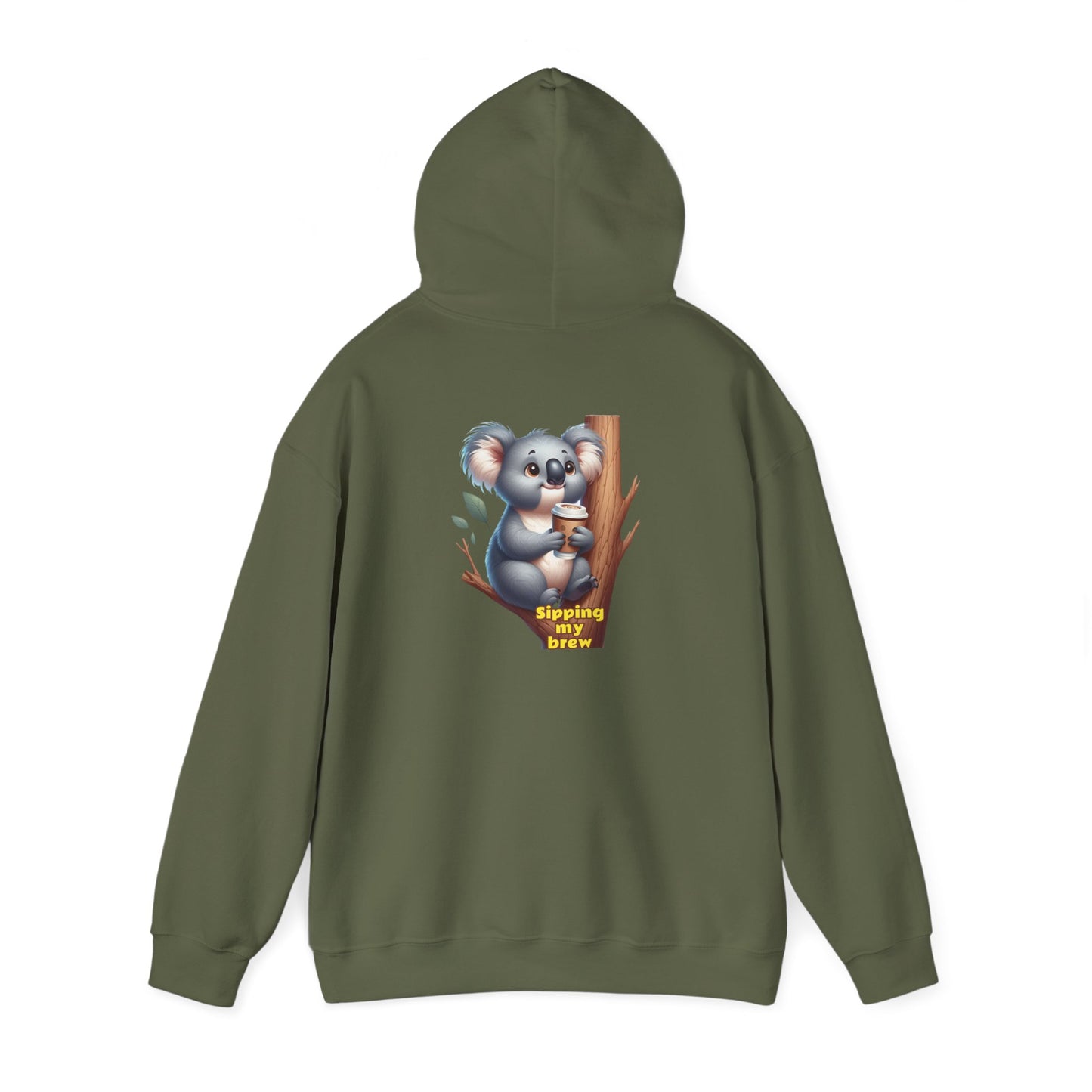 Sipping My Brew | Unisex Heavy Blend™ Hooded Sweatshirt