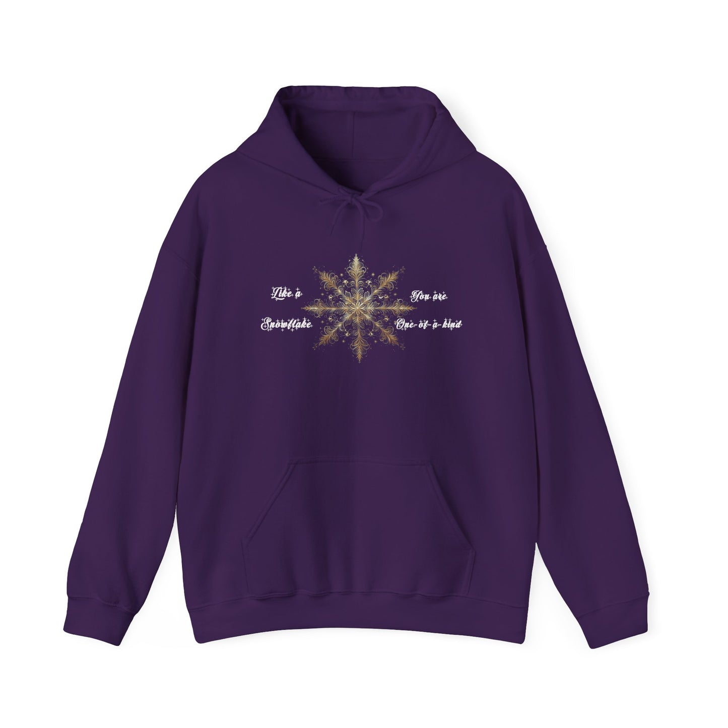 Like a Snowflake, You are One-of-a-kind | Unisex Heavy Blend™ Hooded Sweatshirt