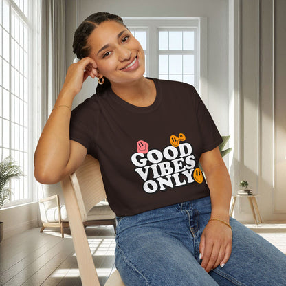 Good Vibes Only | T-shirt doux unisexe