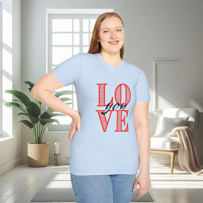 Love You | Unisex Soft T-shirt