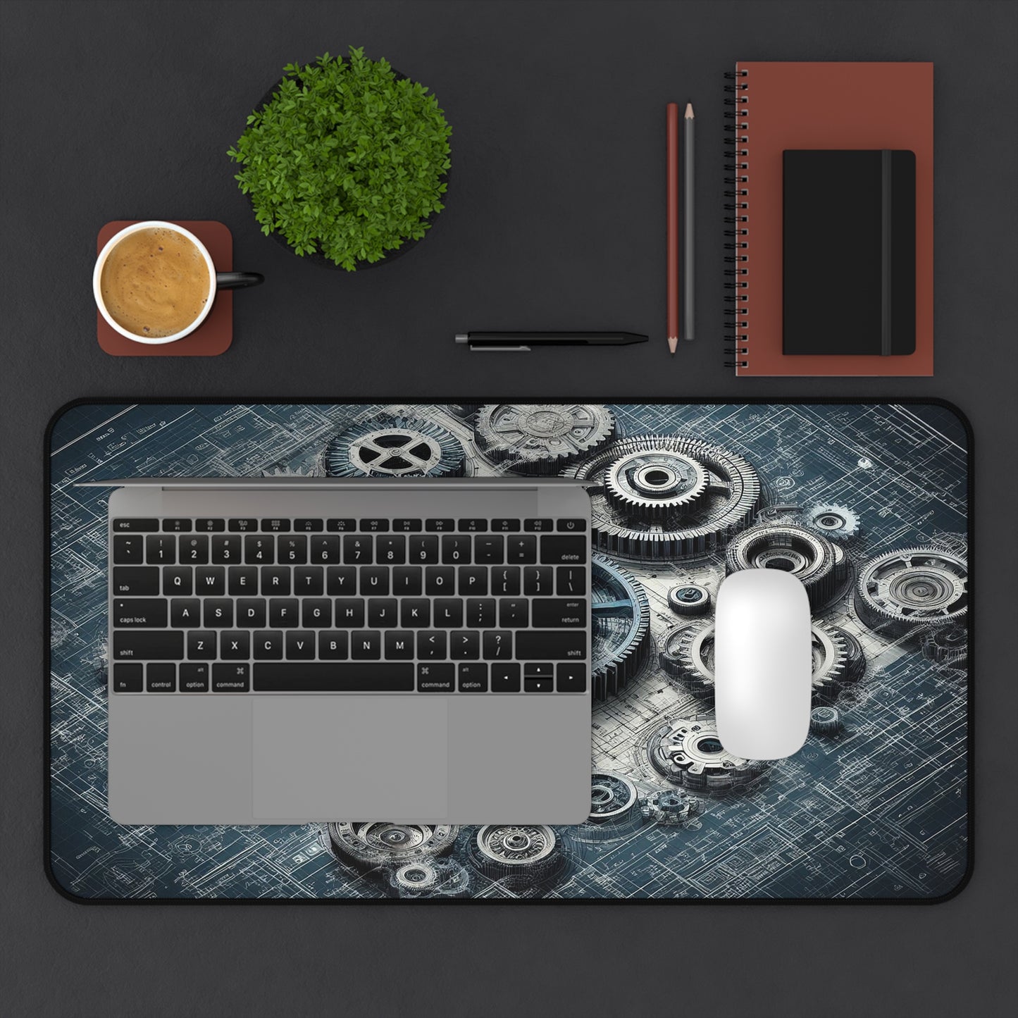 Mechanical Gears | Desk Mat