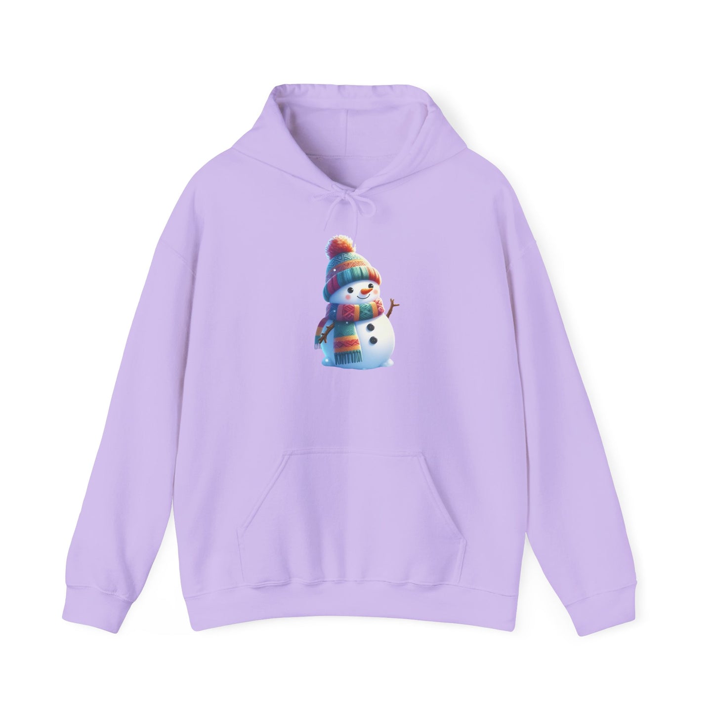 Snowman with a Muffler | Unisex Heavy Blend™ Hooded Sweatshirt