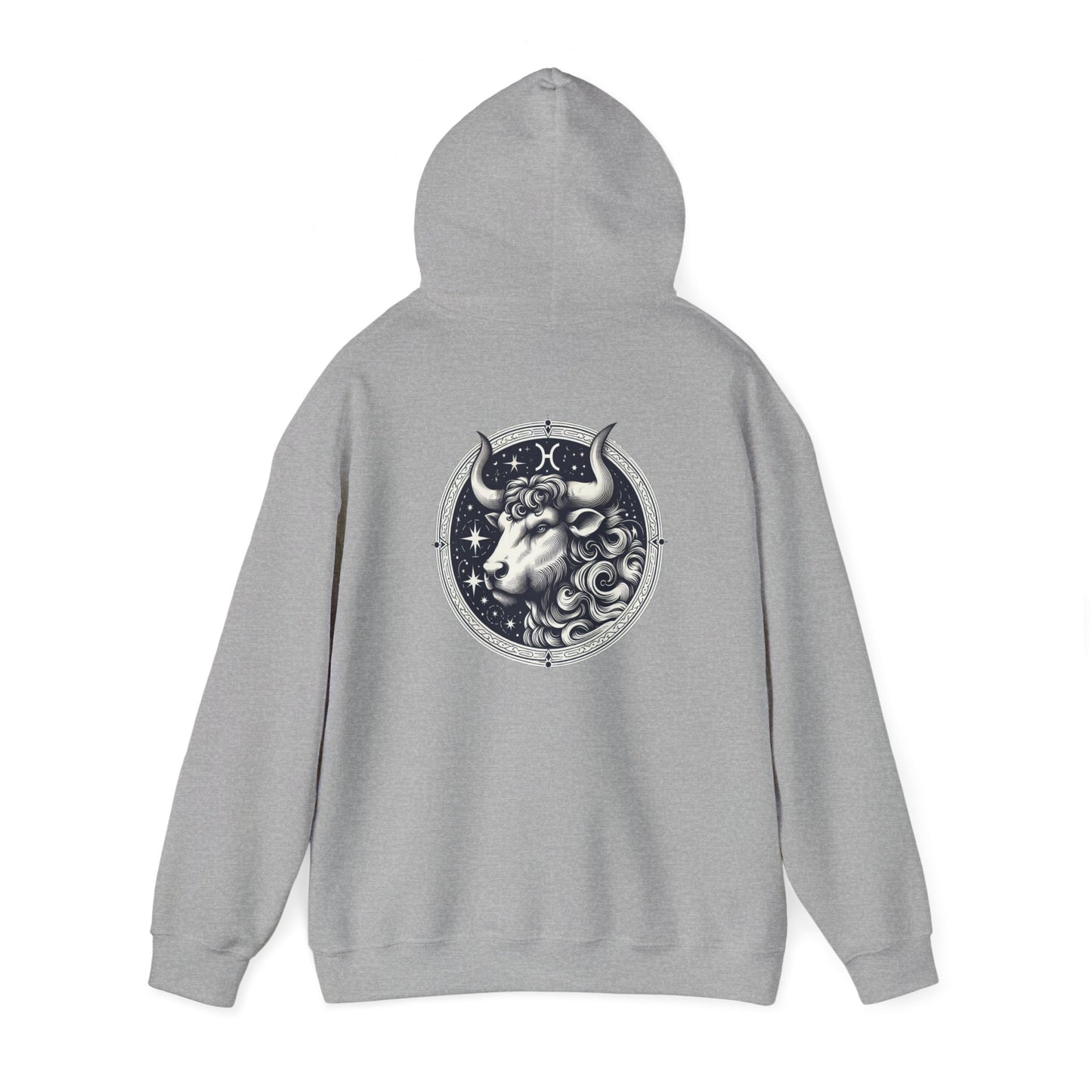 Taureau | Signe du zodiaque | Sweat à capuche unisexe Heavy Blend™