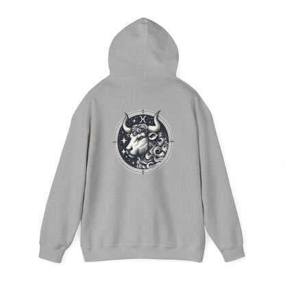 Taureau | Signe du zodiaque | Sweat à capuche unisexe Heavy Blend™