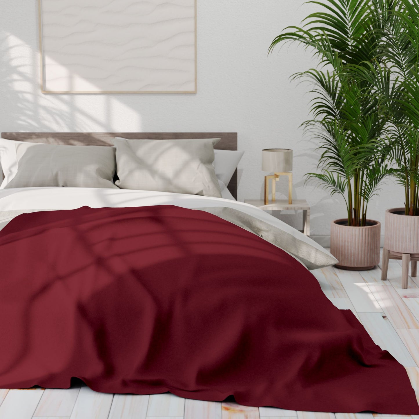 Burgundy | Arctic Fleece Blanket