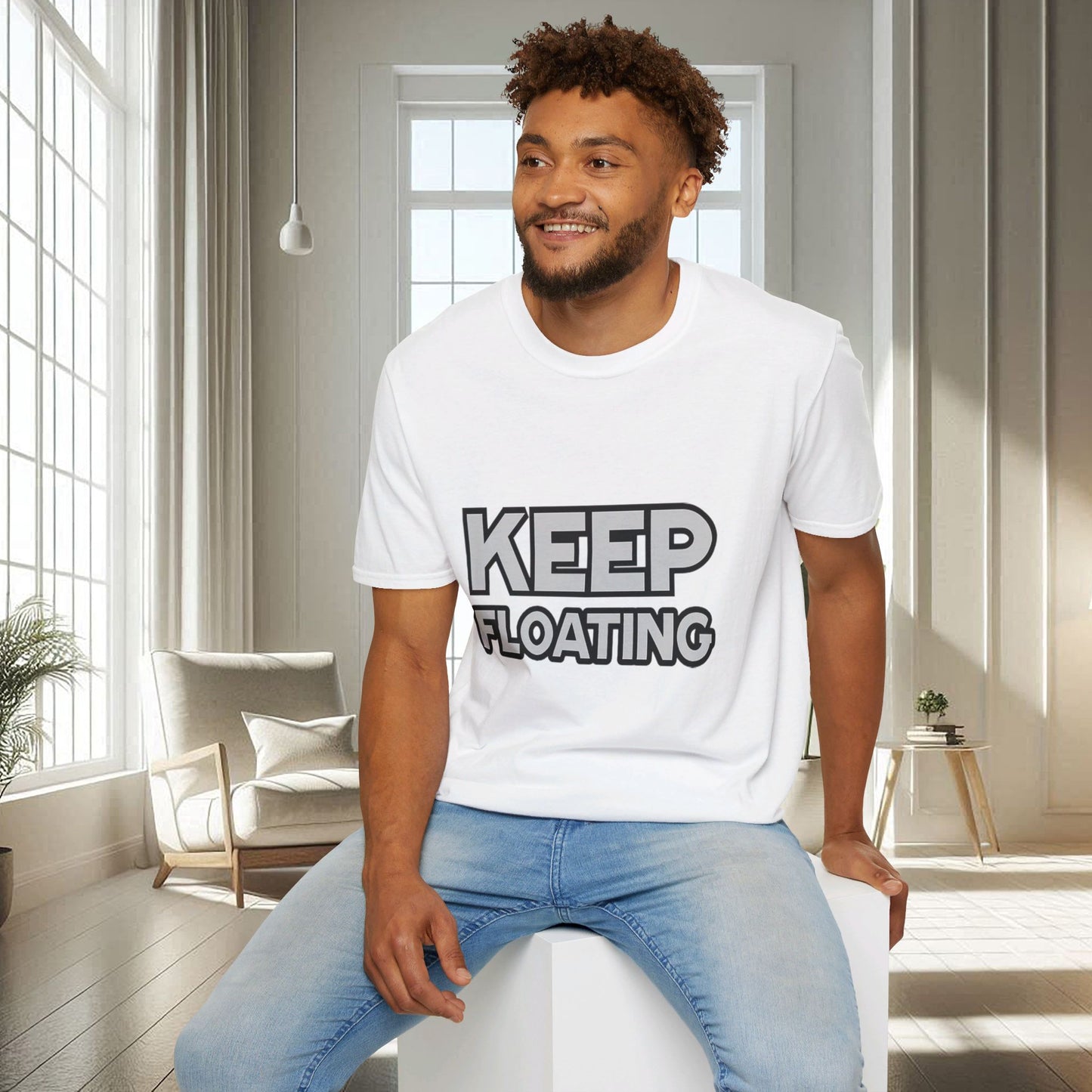 Keep Floating | T-shirt doux unisexe