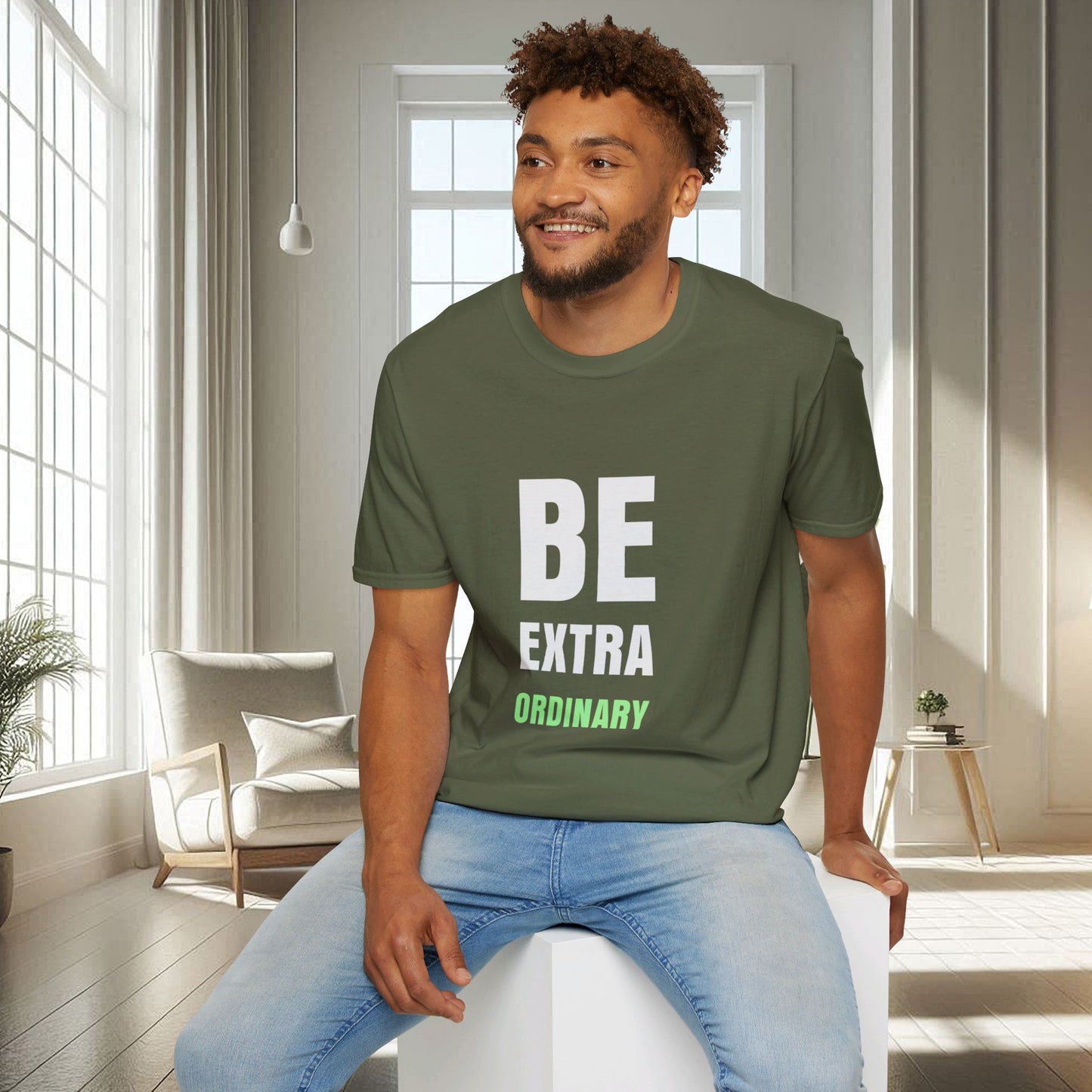 Soyez Extra Ordinaire | T-shirt doux unisexe