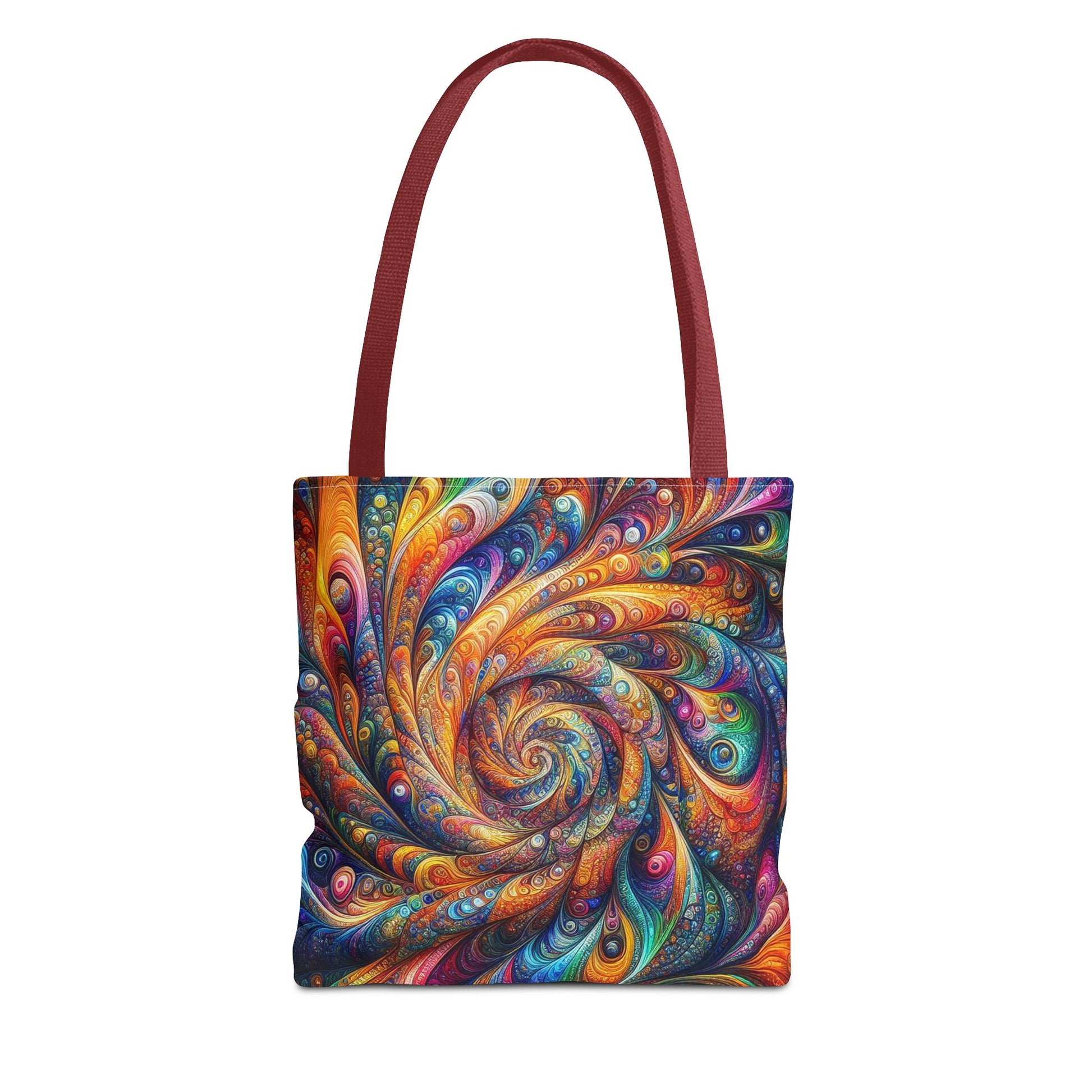 Colorful 3D Swirl Patterns | Tote Bag