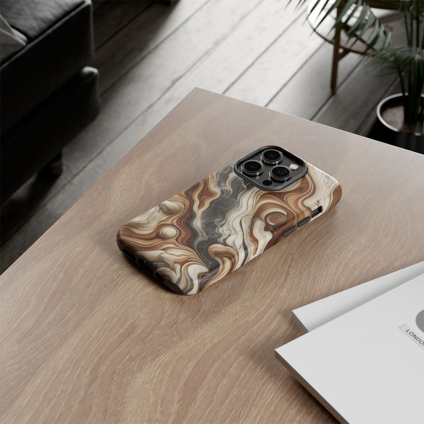 Marble Wood design | Tough Cases