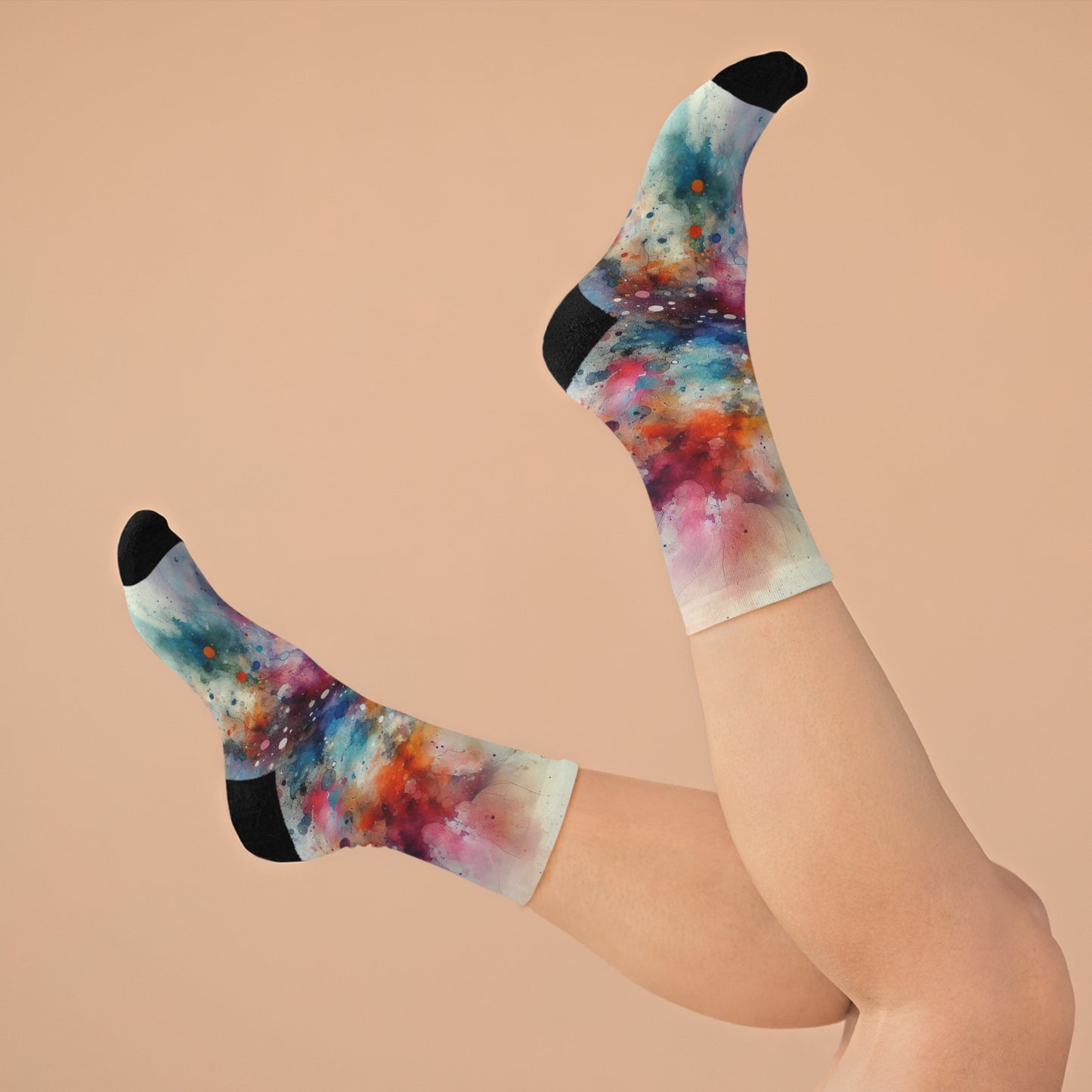 Aquarelle Splash | Chaussettes confortables