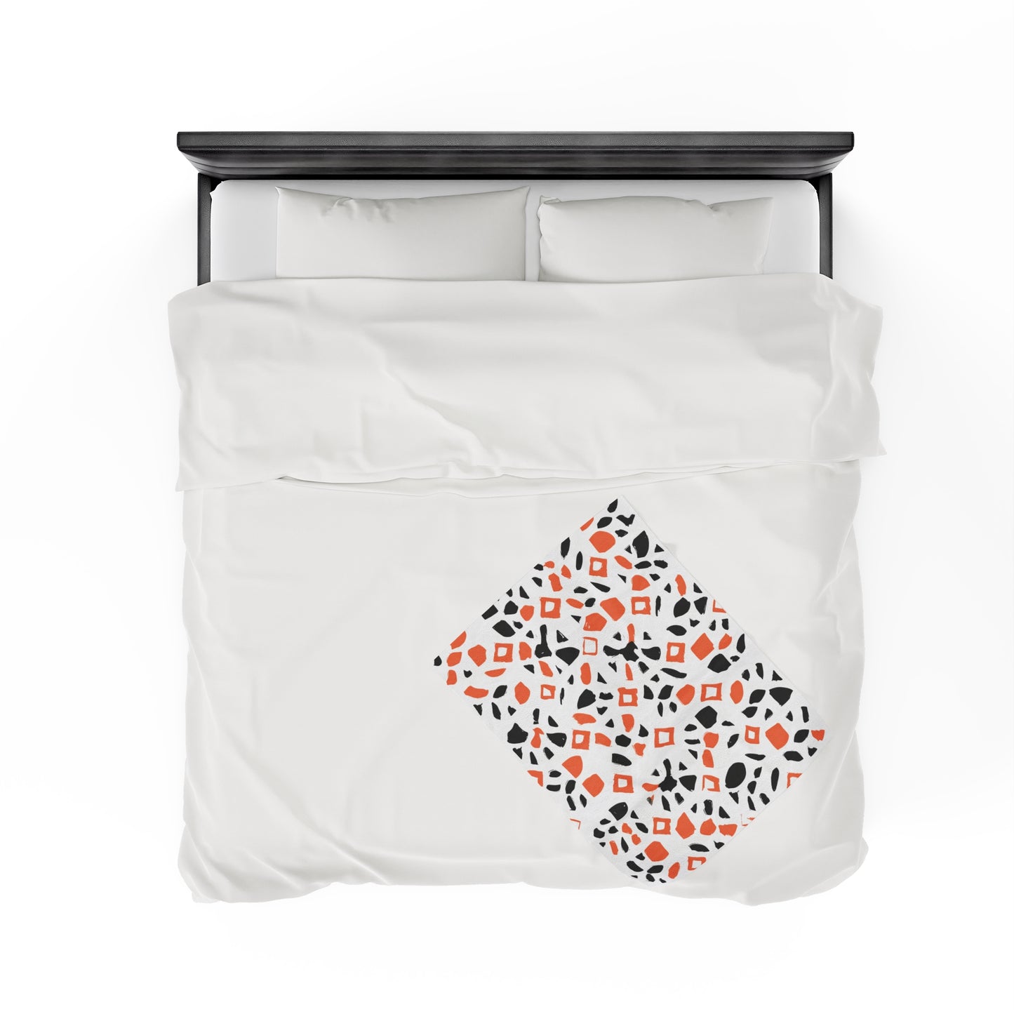 Modem Abstract Pattern | Velveteen Plush Blanket