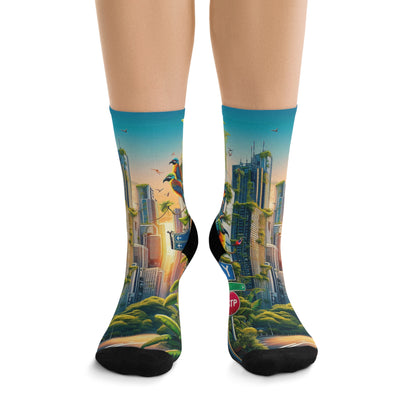 La jungle urbaine | Des chaussettes confortables