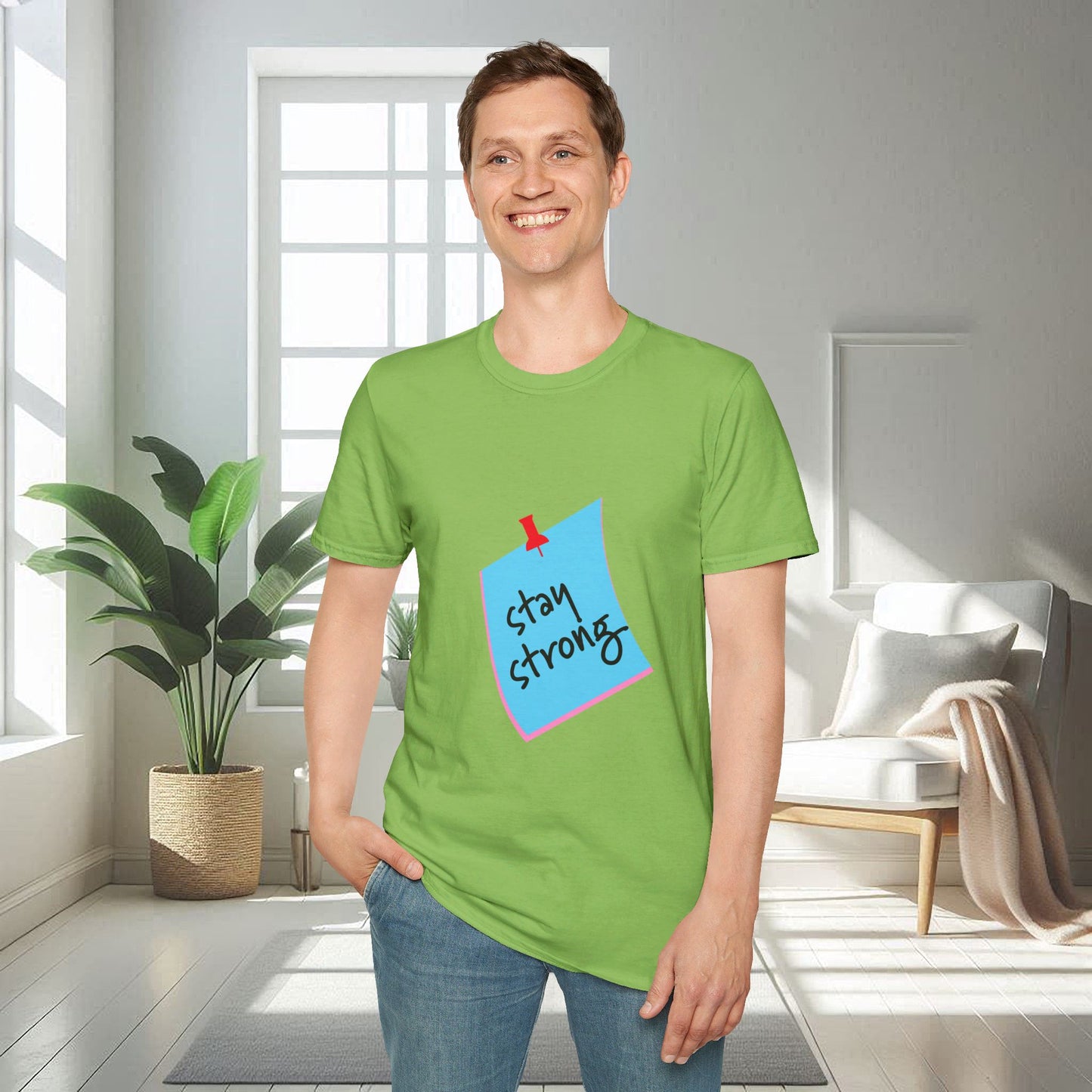 Soyez fort | T-shirt doux unisexe