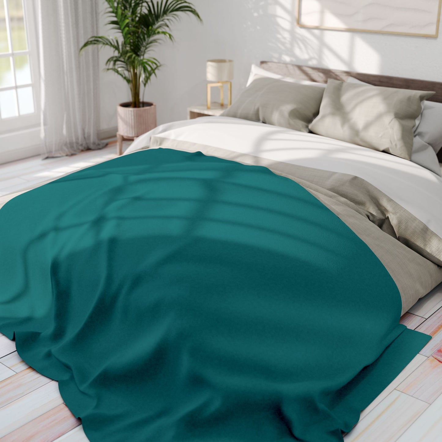 Teal | Arctic Fleece Blanket