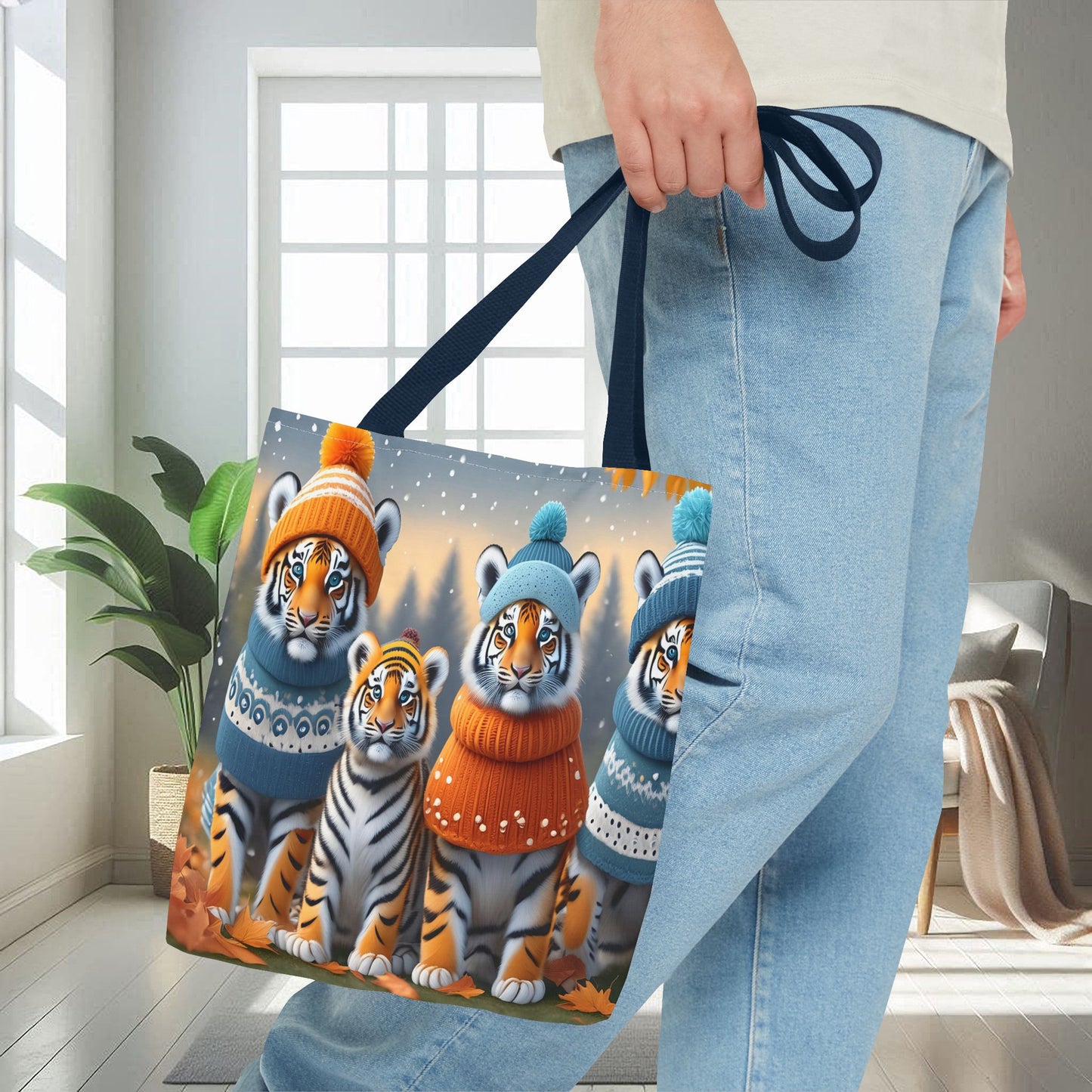 Tigers In Woolens | Tote Bag